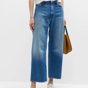 Mother Jeans Dodger Ankle High Wasted in Heart Throb